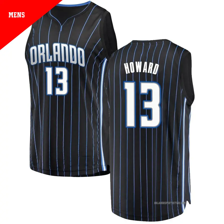 ＃13 Men's Jett Howard Orlando Magic Black Fast Break JerseyStatement Edition