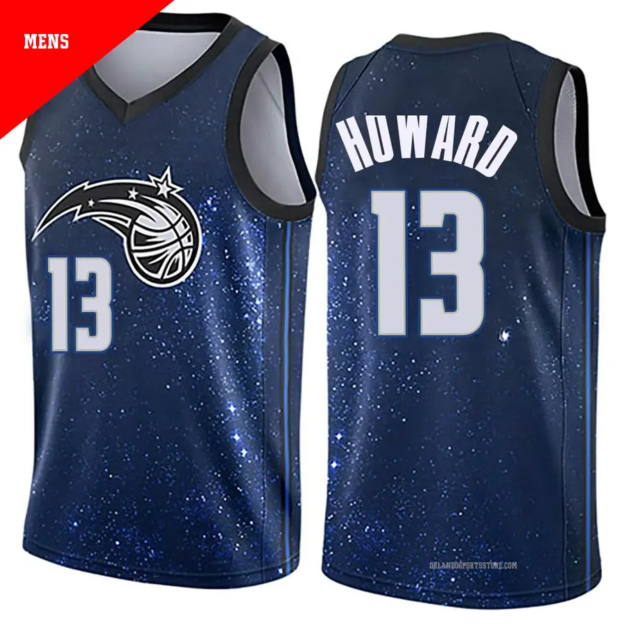 ＃13 Men's Jett Howard Orlando Magic Blue Swingman JerseyCity Edition