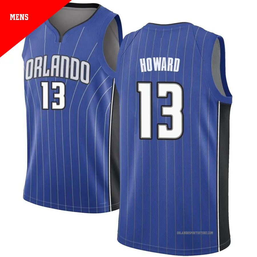 ＃13 Men's Jett Howard Orlando Magic Royal Swingman JerseyIcon Edition